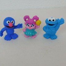 Sesame Street Workshop Cookie Monster Abby Cadabby Grover Figures 2013 2014 Toys - £4.68 GBP