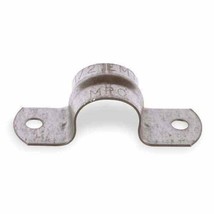 10-Pack Two Hole Conduit Strap, Steel, Size 1/2&quot; EMT - $8.59