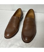 J.Crew Men’s Leather Penny Loafer Leather Lining English Tan Size 11.5 M... - $853.08 MXN