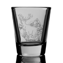 2oz Elk Shot Glass - Wild Life - £9.39 GBP