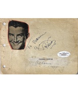 GEORGE REEVES Signed Autographed 4x6 ALBUM PAGE Exceptionally Rare SUPER... - €2.077,19 EUR
