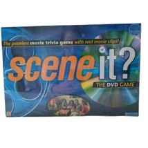 Scene It Movie Trivia Game 2003 NEW Sealed Dvd Memory Factory Board Mattel Nip - £17.92 GBP
