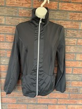 Zenergy Black Jacket Size 0 Long Sleeve Stretch Lightweight Coat Windbre... - £17.19 GBP