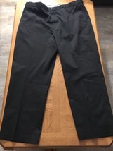 Savane Mens Straight Fit Pants Black Size 44x30-Brand New-SHIPS N 24 HOURS - £62.58 GBP