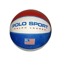 Vintage 90s Polo Sport Ralph Lauren Basketball Red White Blue Rawlings B... - $1,198.84 MXN