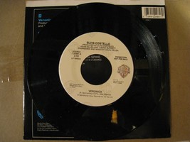 Elvis Costello 45s 45 Record Veronica Not a T Shirt CD or LP promo - $13.45