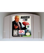 Madden NFL 99 (Nintendo 64, 1999) Authentic Tested *Cartridge Only* - £10.16 GBP