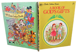 Little Golden Book A Book of God&#39;s Gifts Hardcover 1964 Illustrated Seventh Prtn - £6.09 GBP