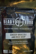 Cheesy Broccoli &amp; Rice Soup Emergency Survival Food Pouch Kit 25 Year Sh... - $17.59 CAD