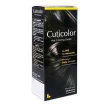 Cuticolor Permanent Hair Color Cream Long Lasting With Of Olive Oil 120(60+60)gm - £35.29 GBP