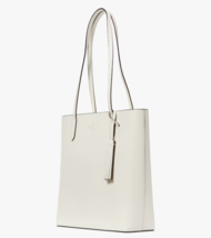 NWB Kate Spade Jana Meringue Leather Large Tote Off White Purse K8150 Gift Bag - £93.08 GBP