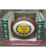 Touchdown Treasures Football Ornament University Of West Virginia Mounta... - £8.87 GBP