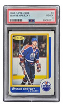 Wayne Gretzky 1986 O-Pee-Chee #3 Edmonton Oilers Sammelkarte PSA Vg-Ex 4 - $67.88
