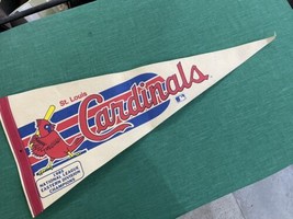 Rare Vintage MLB World Champions 1985 St. Louis Cardinals Pennant 12" x 29” - £15.58 GBP