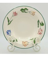 Tiffany Tulips Soup/Cereal Bowl Designed By &amp; Made Exclusively For Tiffa... - £99.21 GBP