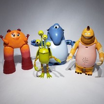 Lot of 4 Disney Monsters at Work Meet the MIFT 2001 Monsters Inc Posable... - $21.95