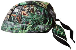 Hot Leathers Sturgis Motorcycle Rally Headwrap with Wild Bill Design (Mu... - $13.99