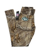 Womens S Majestic NFL New York Jets Realtree Camo Camouflage Fitted Legg... - $19.21