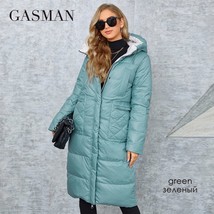 GASMAN Winter Coats Women Multicolor Classic Design Long Hooded Thickene... - £131.58 GBP