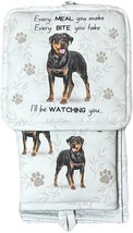 Rottweiler 3-Piece Kitchen Set - Oven Mitt, Pot Holder &amp; Kitchen Towel Set - $23.75