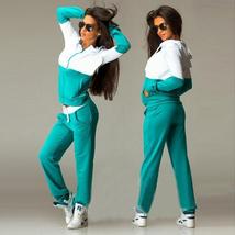 Liva Girl New Casual Tracksuit Women 2 Piece Set Top And Pants - £23.59 GBP
