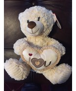 Teddy Bear Stuffed Animal Holding Heart New - $19.99