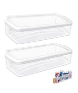 2 Pack Refrigerator Door Bin Clear Whirlpool W10321304 AP4700047 PS3489569 - $19.79