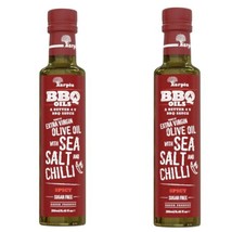 4 Pack Greek Extra Virgin Olive Oil Sea Salt Chilli BBQ Sauce Flavor Gou... - $107.50