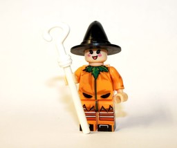 Pumpkin Witch Trick or Treat Halloween Custom Minifigure - £3.38 GBP