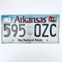 United States Arkansas Natural State Passenger License Plate 595 OZC - £10.57 GBP