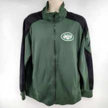 New York Jets Nike NFL On Field Apparel Jacket Mens Sz L Green - £33.60 GBP