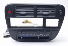 1996-1998 Honda Civic Dash Climate Control w/Bezel Surround Black + Harn... - $158.89
