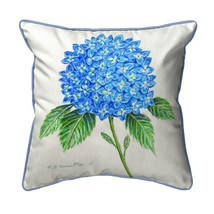 Betsy Drake Hydrangea Flower Extra Large 22 X 22 Indoor Outdoor Pillow - £55.38 GBP