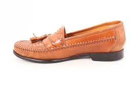 GH BASS &amp; CO Peninsula Moccasin Dress Shoes Brown Size 10 D ($) - £94.96 GBP