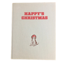 Happy&#39;s Christmas HB Kids Book Hardie Gramatky 1970 Putnam&#39;s Sons Vintage - £15.60 GBP