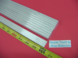 1 Pc of 12 pieces 1/4&quot; X 1/2&quot; ALUMINUM 6061 FLAT BAR 36&quot; long T6511 Extruded Mil - £105.59 GBP