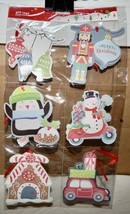 Christmas Gift Tags 12 Each 4” x 3” By Happy Homes NIB 271Y - £3.10 GBP