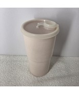 Tupperware Thirst Quake 30 oz Pink Tumbler Thirstquake H with Clear Flip... - $278.36 MXN