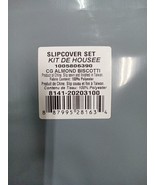Slipcover Set KIT DE HOUSEE  ALMOND biscotti  380kw - $21.46 CAD