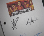 Fire Country Signed TV Pilot Script Screenplay Autographs X5 Max Thierio... - $19.99