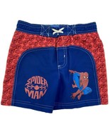 Spiderman Boys Swim Trunks Size 2T Red Blue Drawstring Bathing Suit - €8,59 EUR