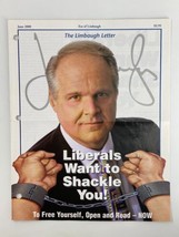 Rush Limbaugh Letter Newsletter Magazine June 2000 Liberals Want To Shackle You - £15.11 GBP