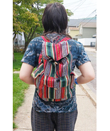 Cotton Striped Cotton Backpack  - $476.76 MXN