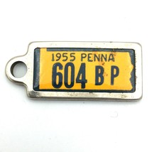 DAV 1955 PENNSYLVANIA keychain license plate tag Disabled American Veterans - $10.00