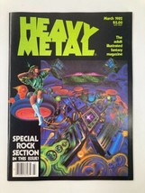 VTG Heavy Metal Magazine March 1982 Patti Flying an Atomic Potato NEAR MINT NM - £29.93 GBP