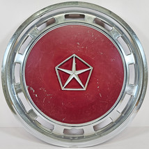 ONE 1982-1988 Chrysler / Dodge # 439B 14&quot; Red Hubcap / Wheel Cover # 04284064 - £15.68 GBP