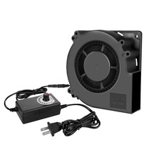 120Mm 12V Powerful Little Blower Fan With Ac 110V - 240V Speed Controller, Diy C - £30.67 GBP