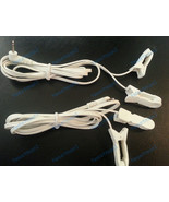 4 EAR CLIP/CLAMP ELECTRODE w/Attached Lead Wires for EMS TENS using 2.5m... - $19.77