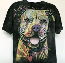 The Mountain Beware of Pit Bulls Will Steal Your Heart T Shirt Mens Large  - $21.73