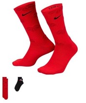 Nike Unisex Everyday Essentials Crew and Ankle Socks L 2 Pairs DR9725-900 - £23.59 GBP